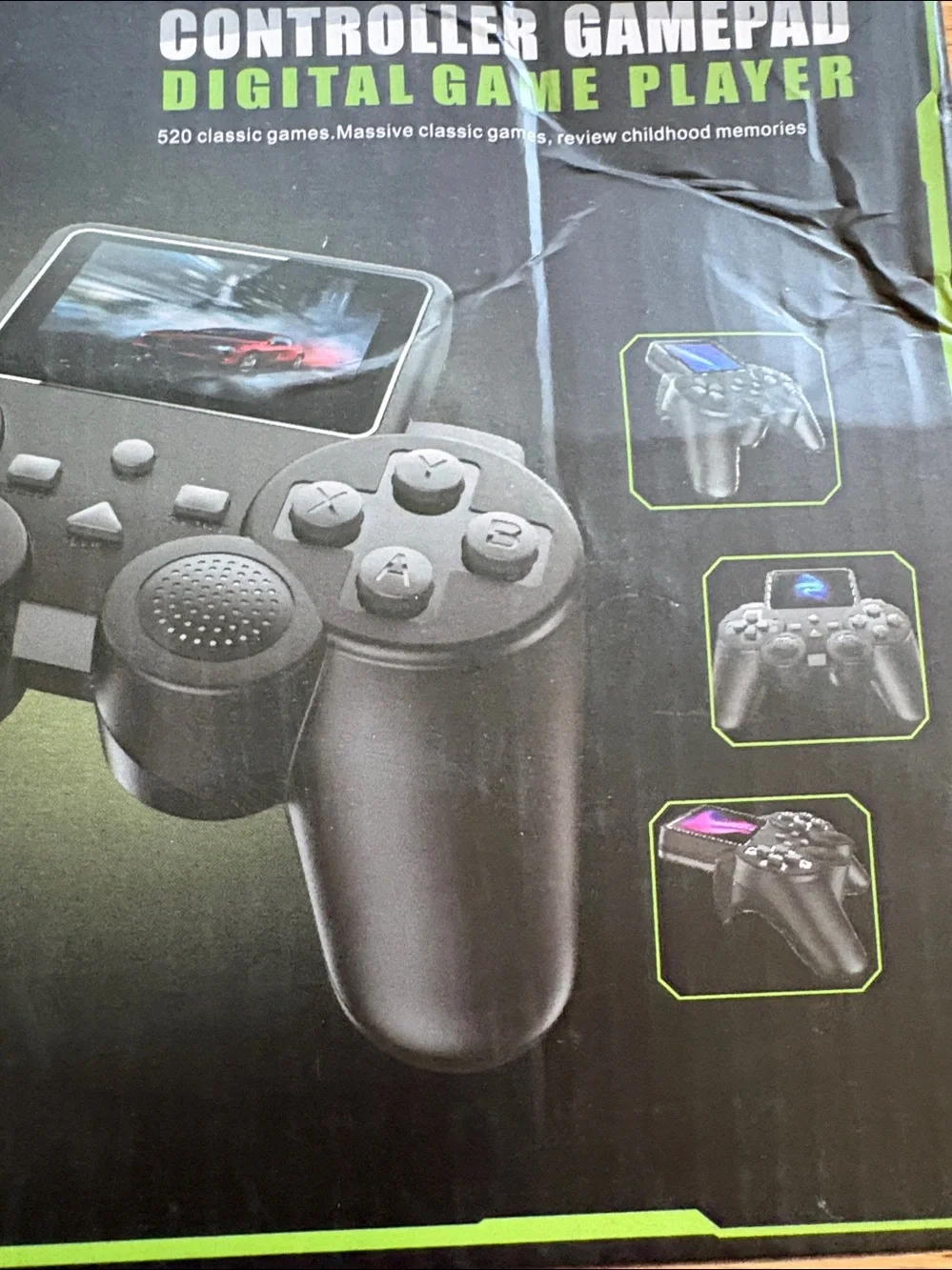 S10 Gamepad black controller